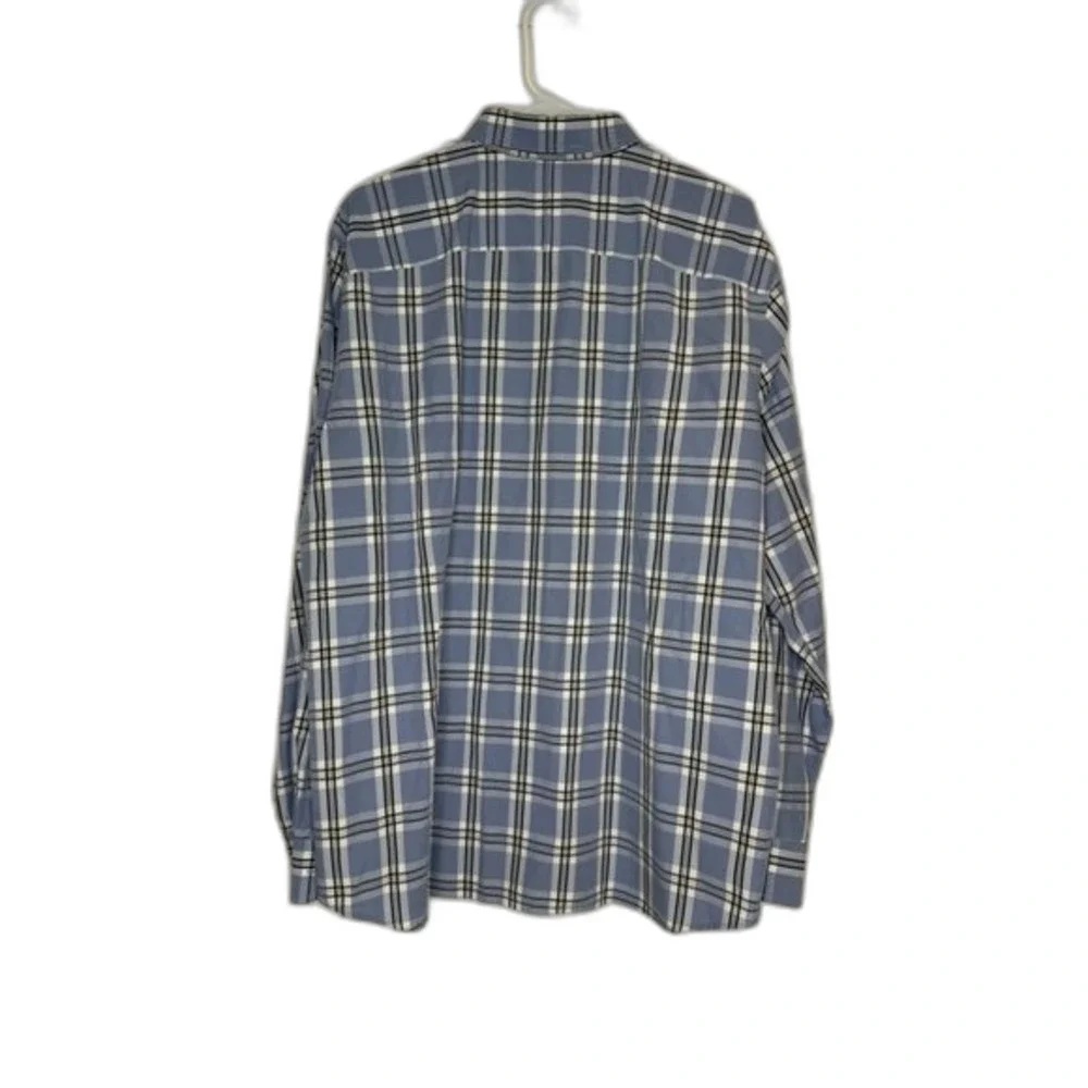 Banana Republic Men's Luxe Poplin Standard Fit Casual Button Down XL